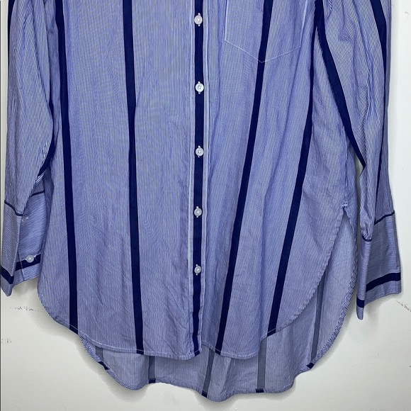 Madewell | Striped Button Down Top - Picture 11 of 15